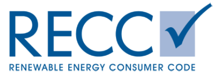 RECC :: Renewable Engergy Consumer code RECC :: Renewable Engergy Consumer code